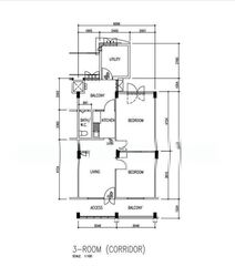 Blk 36 Beo Crescent (Bukit Merah), HDB 3 Rooms #631053791